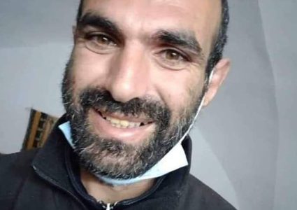 صور آثار الضرب والتعذيب على جثمان الشهيد وسيم عياش من بلدة رافات في سلفيت