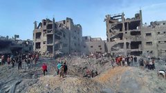 جيش الاحتلال يجدد دعوته لسكان القطاع للتوجه جنوبا