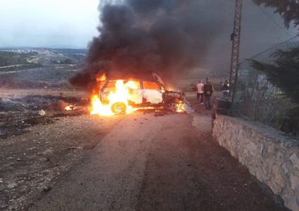 استشهاد ثلاثة أطفال وجدّتهم في استهداف الطيران الإسرائيلي مركبتهم جنوب لبنان