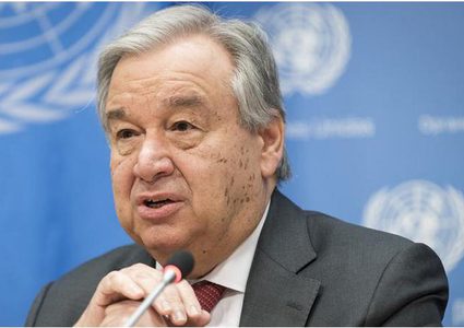 غوتيريش: غزة أصبحت مقبرة للأطفال وتعاني من أزمة إنسانية