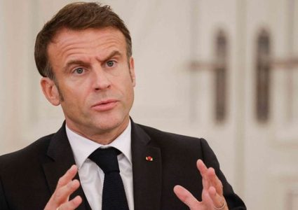 الرئيس الفرنسي يدعو إلى العمل من أجل وقف إطلاق النار في قطاع غزة