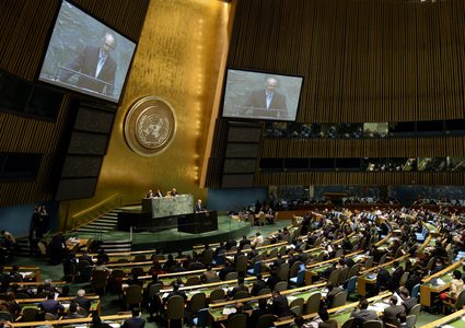 168 دولة تصوت لصالح حق تحقيق المصير للشعب الفلسطيني