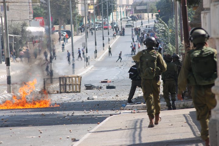 مواجهات مع الاحتلال في تقوع ببيت لحم