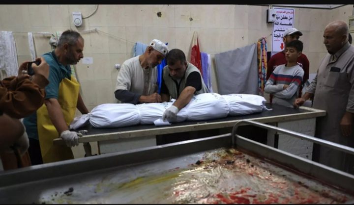 الصحة في غزة: سنحفر مقبرة جماعية لـ 100 شهيد في مجمع الشفاء الطبي