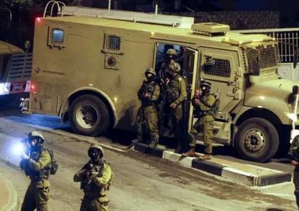 إصابة شابين برصاص الاحتلال شرق نابلس