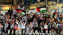 أطفال طولكرم في وقفة دعمٍ وإسناد للأطفال في قطاع غزة