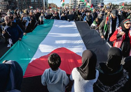 تظاهرات حاشدة في مختلف مدن العالم دعماً لفلسطين وتضامناً مع غزة