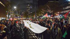 مسيرة حاشدة في روتردام الهولندية رفضا للعدوان الإسرائيلي على غزة