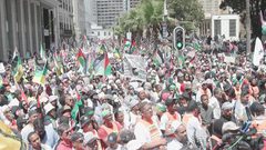 تظاهرة في مدينة روتردام الهولندية تنديدا بالعدوان الإسرائيلي على شعبنا