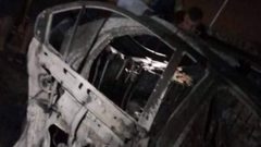 الاحتلال يفجر مركبة ويعتقل 4 شبان من بلدة برقة شمال نابلس