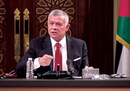 العاهل الأردني: أي تفكير بإعادة احتلال أجزاء من غزة أو إقامة مناطق عازلة مرفوض