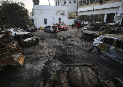 الهلال الأحمر : استمرار اطلاق النار الكثيف في محيط مستشفى القدس في تل الهوى