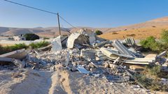 الاحتلال يجرف عشرات الدونمات في فروش بيت دجن شرق نابلس