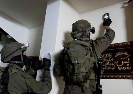 الاحتلال يفجر منزل الشهيد مهند شحادة في عوريف جنوب نابلس