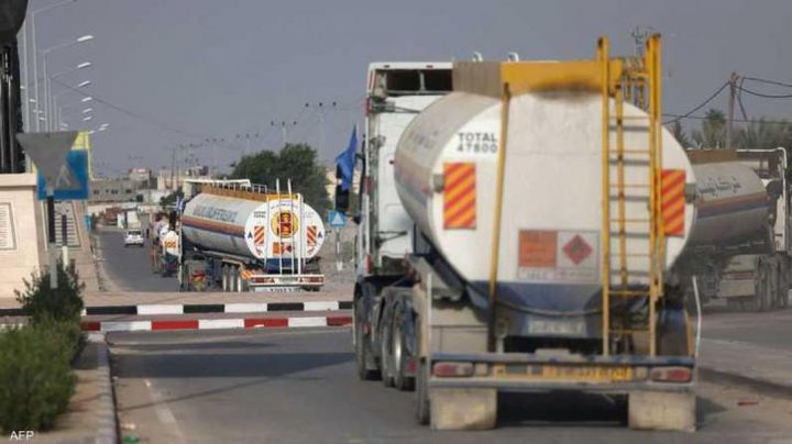 دخول أول شاحنة وقود إلى قطاع غزة عبر معبر رفح بعد 40 يومًا من الانقطاع