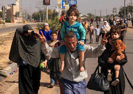 الإحصاء: 807 آلاف مواطن ما زالوا يقيمون في محافظتي غزة وشمال غزة