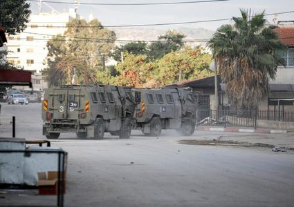 ثلاثة شهداء وتسع إصابات بينها خطيرة في قصف مسيرة للاحتلال على مخيم جنين