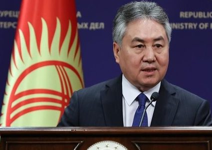 وزير خارجية قيرغيزيا يدعو إلى الوقف الفوري للعدوان على الشعب الفلسطيني