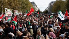 تواصل المظاهرات في أوروبا تأييدا لشعبنا وتنديدا بالعدوان على غزة