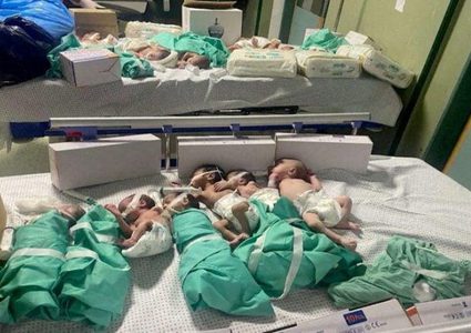 الهلال الأحمر: إجلاء 31 من الأطفال الخدج في مجمع الشفاء