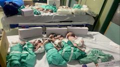 الهلال الأحمر: إجلاء 31 من الأطفال الخدج في مجمع الشفاء