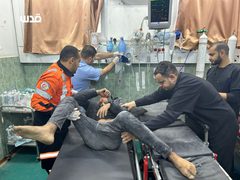 شهداء وإصابات معظمها من الأطفال بعد قصف منزل لعائلة أبو ربيع في رفح.