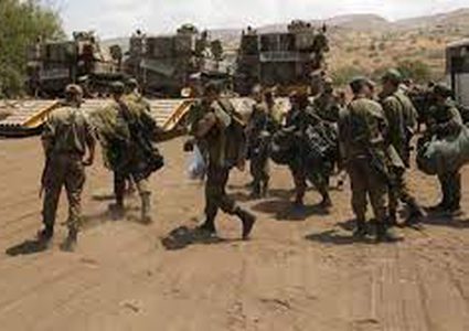 جيش الاحتلال ينشر 100 ألف جندي على حدود لبنان