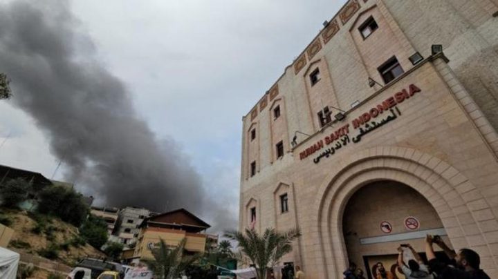الاحتلال يحاصر 200 جريح في لمستشفى الإندونيسي شمال غزة