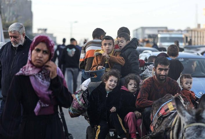 الهدنة في قطاع غزة تدخل حيز التنفيذ وتستمر لأربعة أيام