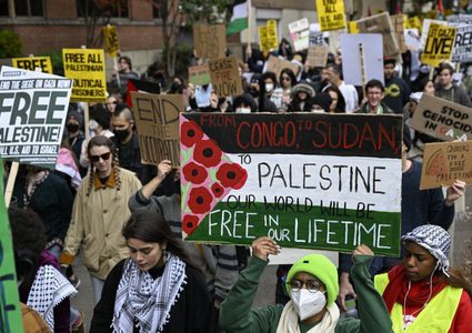 تظاهرات في مدن وعواصم عالمية تضامنا مع فلسطين