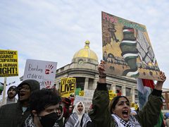 تظاهرات في مدن وعواصم عالمية تضامنا مع فلسطين