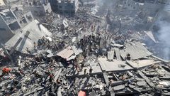 الدفاع المدني بغزة للنجاح:لم نتلقَ لتر واحد من الوقود والجثث ما زالت تحت الأنقاض