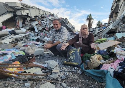 بالصور: الدمار الكبير الذي لحق بأبراج مدينة الزهراء بفعل قصف الاحتلال