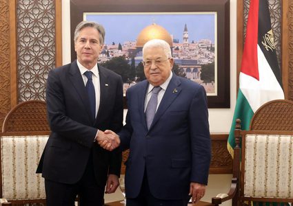 الرئيس يجتمع مع وزير الخارجية الأميركي أنتوني بلينكن