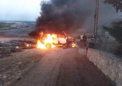 استشهاد 3 لبنانيين بقصف اسرائيلي جنوب لبنان