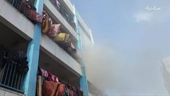 الاحتلال يستهدف مدرسة تابعة للأونروا تأوي نازحين في مخيم جباليا