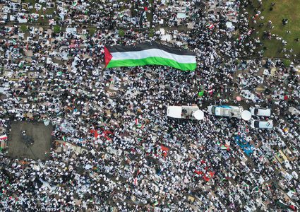 تواصل التظاهرات في العواصم العالمية تنديداً بعدوان الاحتلال وتضامناً مع شعبنا