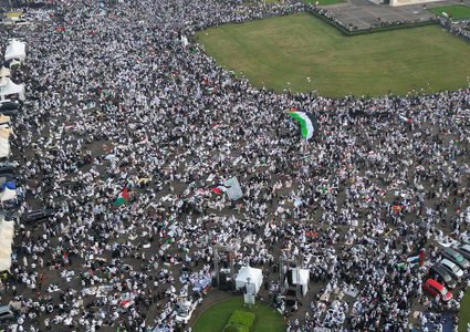 تواصل التظاهرات في العواصم العالمية تنديداً بعدوان الاحتلال وتضامناً مع شعبنا