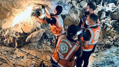 المتحدث باسم الدفاع المدني بغزة للنجاح : نحن بحاجة إلى دفاع مدني كامل