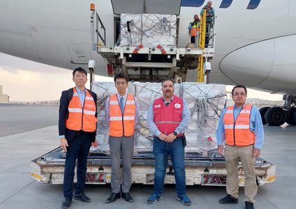 "جايكا" اليابانية تقدم الدفعة الثانية من المساعدات الإغاثية الطبية إلى قطاع غزة