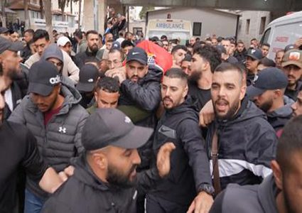 تشييع جثماني الشهيدين الفروخ في سعير