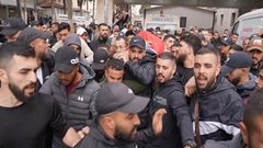 تشييع جثماني الشهيدين الفروخ في سعير