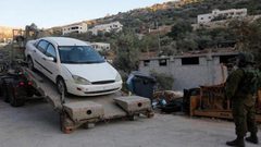 الاحتلال يستولي على مركبة في قبلان جنوب نابلس