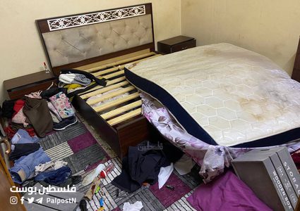 بالصور: الخراب الذي خلفه جيش الاحتلال عقب اقتحام منازل المواطنين في بلاطة