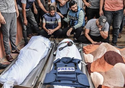 نقابة الصحفيين: 75 شهيدا من الصحفيين والعاملين في قطاع الإعلام  منذ بدء العدوان