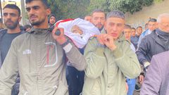 جماهير غفيرة تشيع جثمان الشهيد الطفل عمر أبو بكر في يعبد