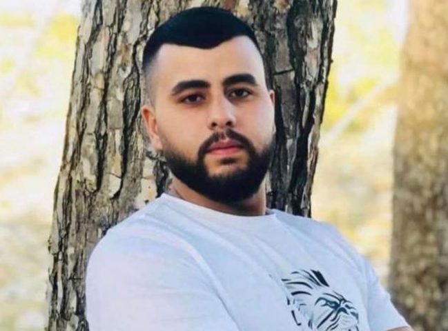 تشييع جثمان الشهيد رامي الجندب في مخيم الفارعة جنوب طوباس