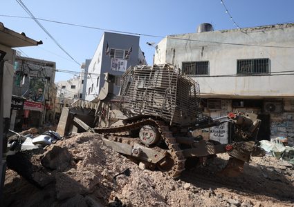 جنين: اعتقال 68 مواطنا وقصف سبعة منازل ودمار واسع في البنية التحتية