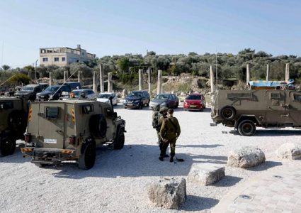 الاحتلال يقتحم المنطقة الأثرية في سبسطية شمال غرب نابلس