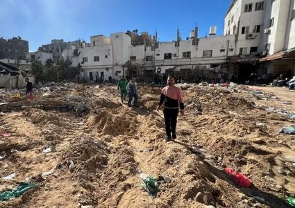 الكيلة تدعو لتحقيق دولي حول دفن الاحتلال مواطنين أحياء بساحة مستشفى كمال عدوان